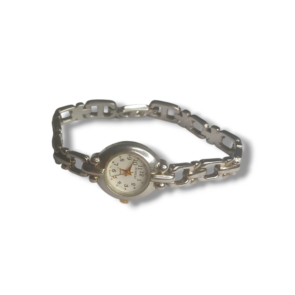 Elegant Silver Women's Watch